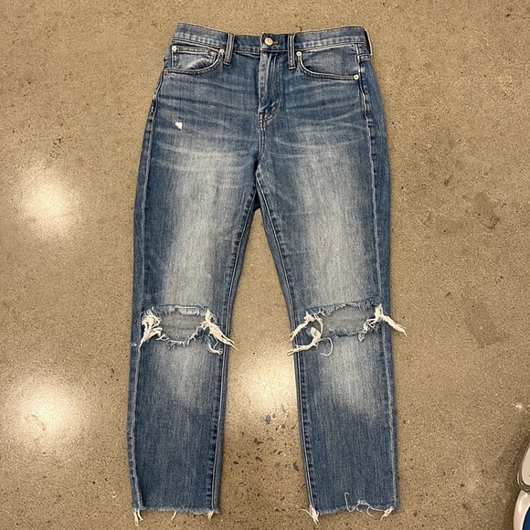 Madewell High rise slim boy jean - Picture 4 of 7